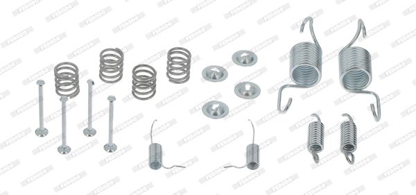 Zestaw dodatków, szczęki hamulcowe FERODO FBA185