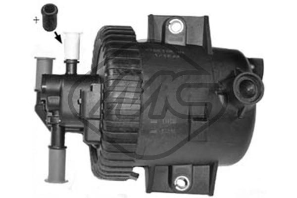 Filtr paliwa METALCAUCHO 03836