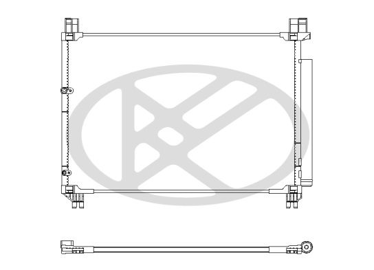Condensator, climatizare KOYORAD CD011046