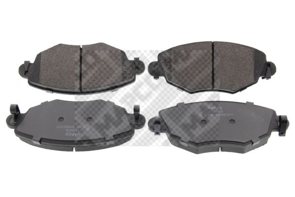 Zestaw klocków hamulcowych, hamulce tarczowe MAPCO 6544