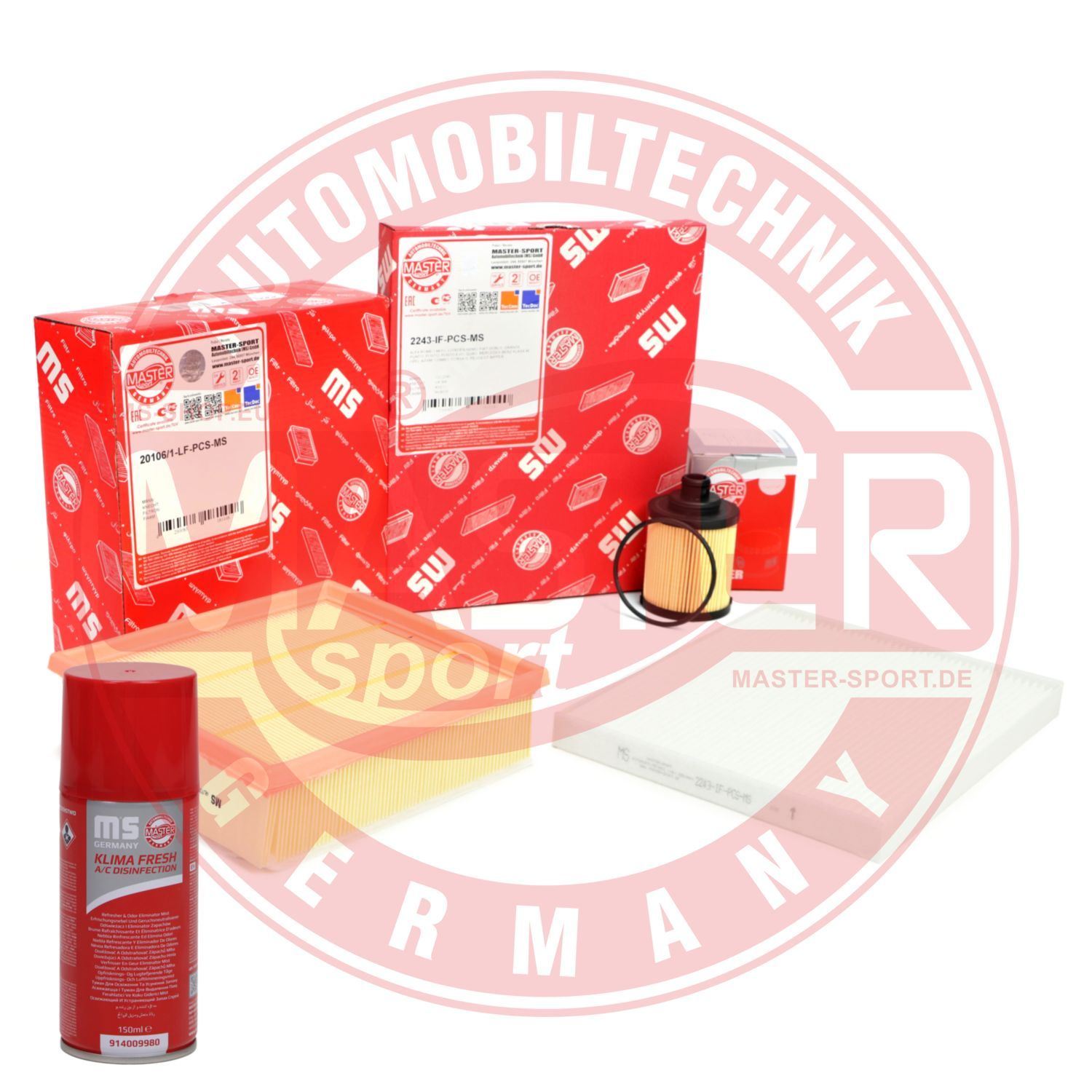 E-shop Filter - Sada MASTER-SPORT GERMANY 450001402P