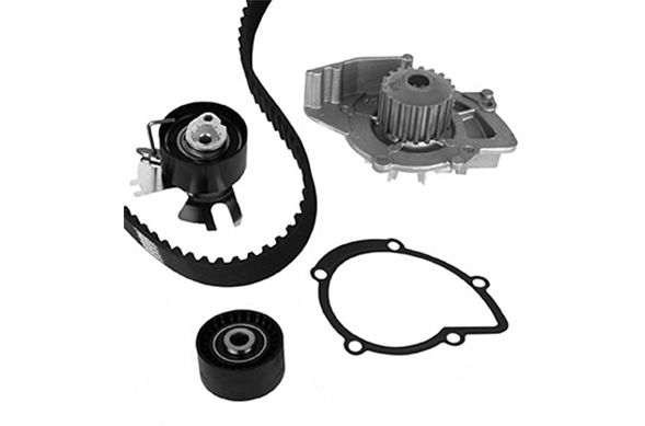 Pompe à eau + kit de courroie crantée OE PSA 1609525480