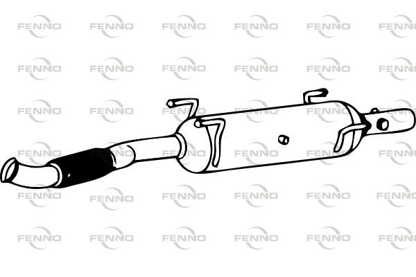Katalizator SCR FENNO P8810DPF