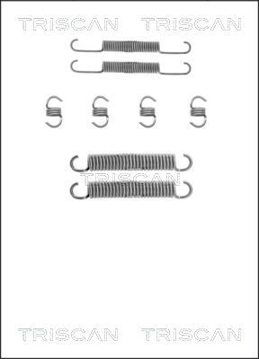 Zestaw dodatków, szczęki hamulcowe TRISCAN 8105 702529