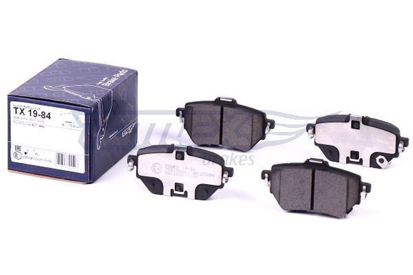 Levně Sada brzdových destiček, kotoučová brzda TOMEX Brakes TX 19-84