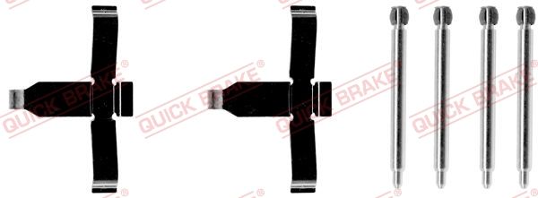 Zestaw akcesoriów, klocki hamulcowe QUICK BRAKE 109-1127