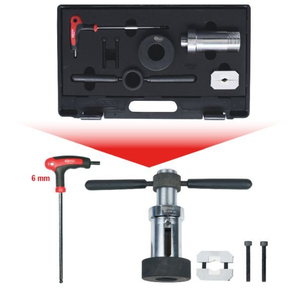 Set scule, tijă piston amortizor KS TOOLS 150.9545