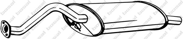 Tłumik końcowy KLOKKERHOLM 115-311