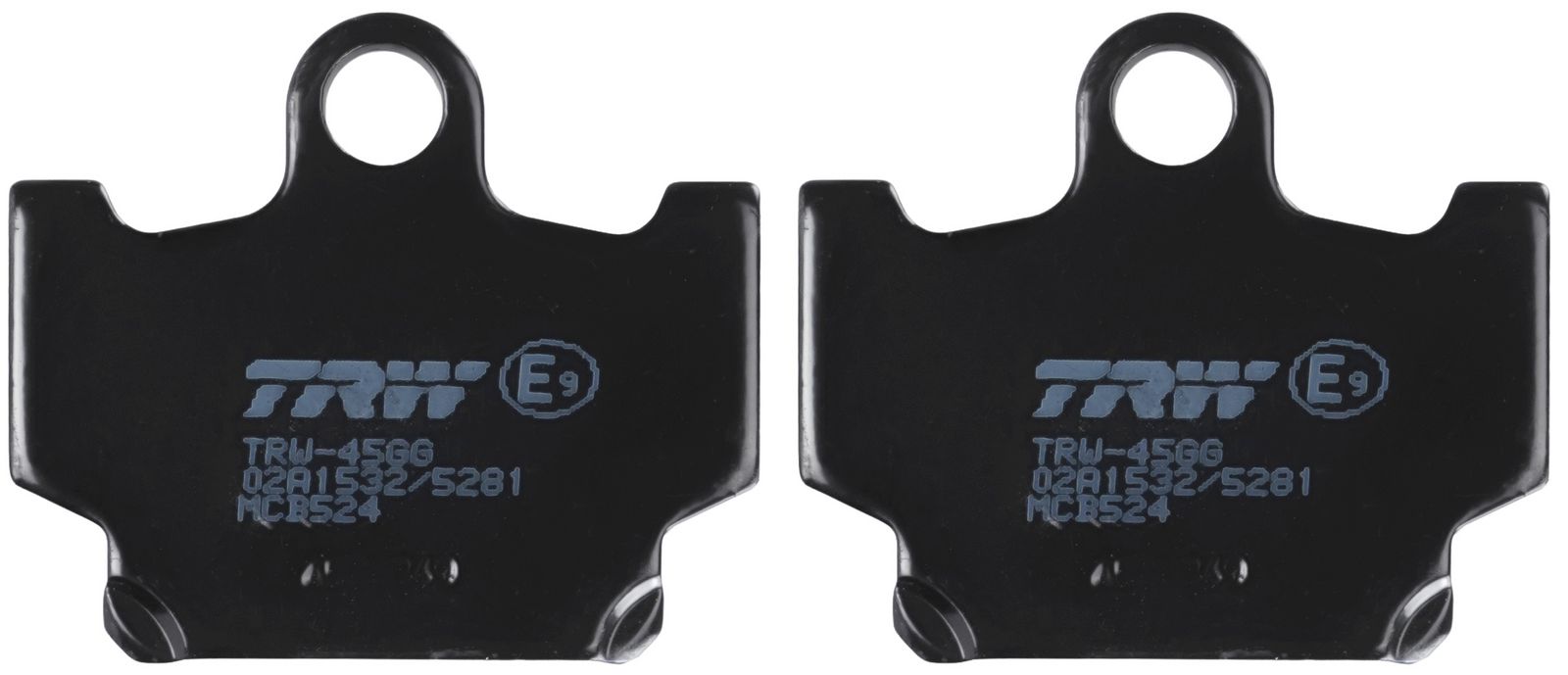 set placute frana,frana disc TRW Organic Allround MCB524