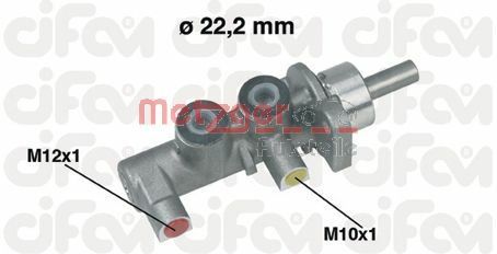 Pompa centrala, frana METZGER 202-380