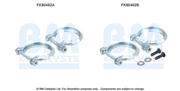 Zestaw montażowy, katalizator BM CATALYSTS FK80462