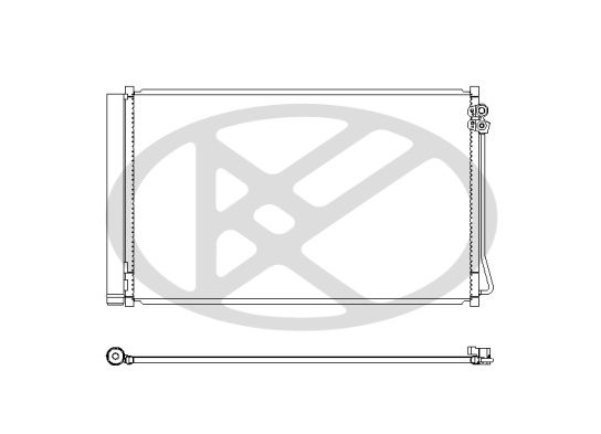 Condensator, climatizare KOYORAD CD411053