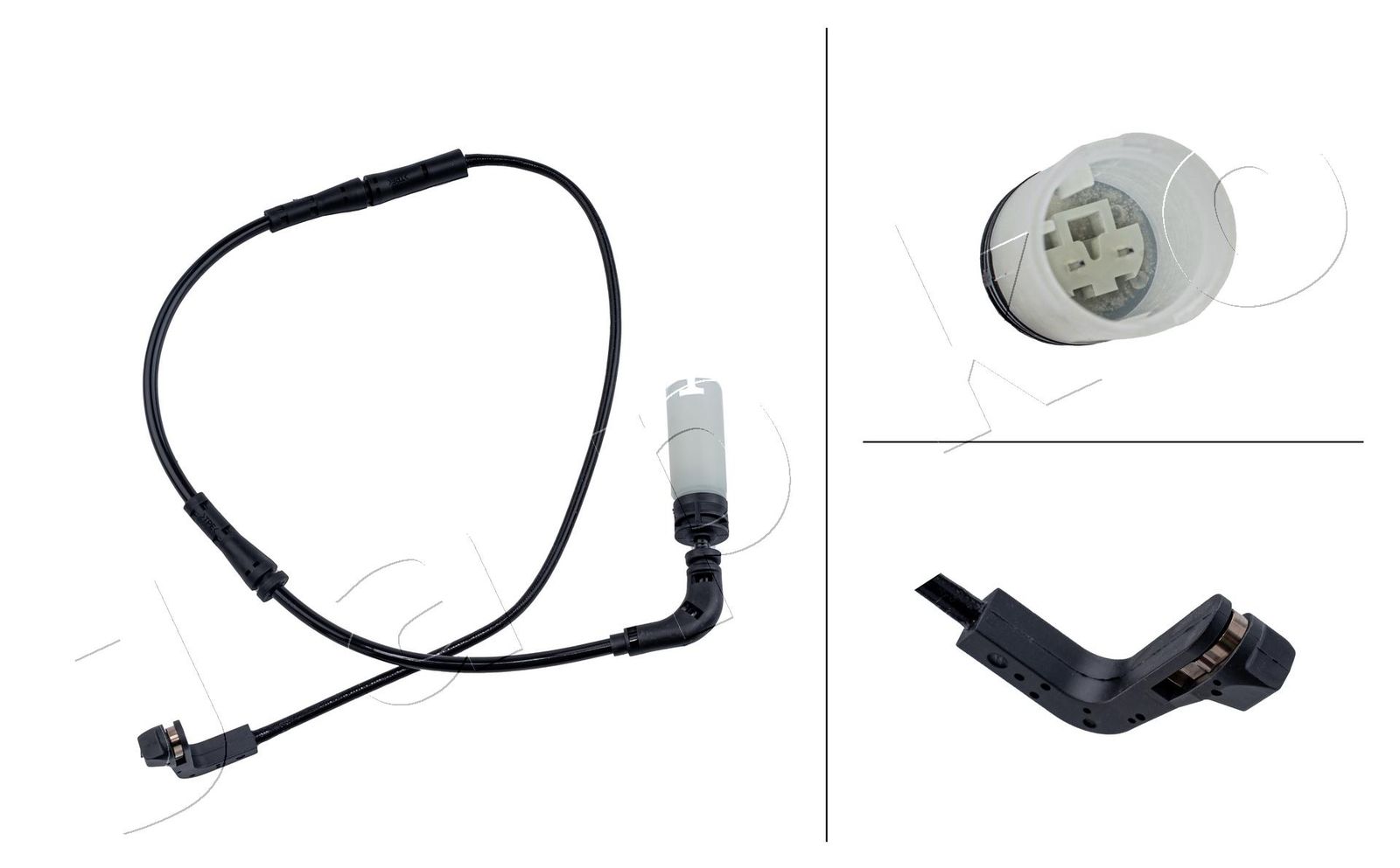 Styk ostrzegawczy, zużycie okładzin hamulcowych JAPKO BPW-055