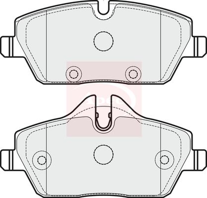 Apec - Front Brake Pad Set