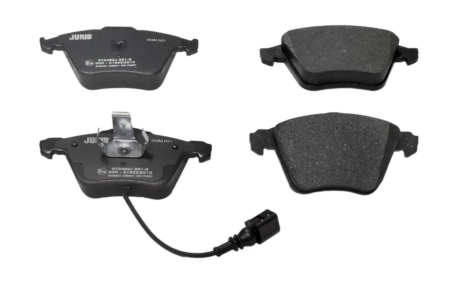 Комплект тормозных колодок, дисковый тормоз