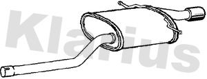 Rura wydechowa KLARIUS 221860