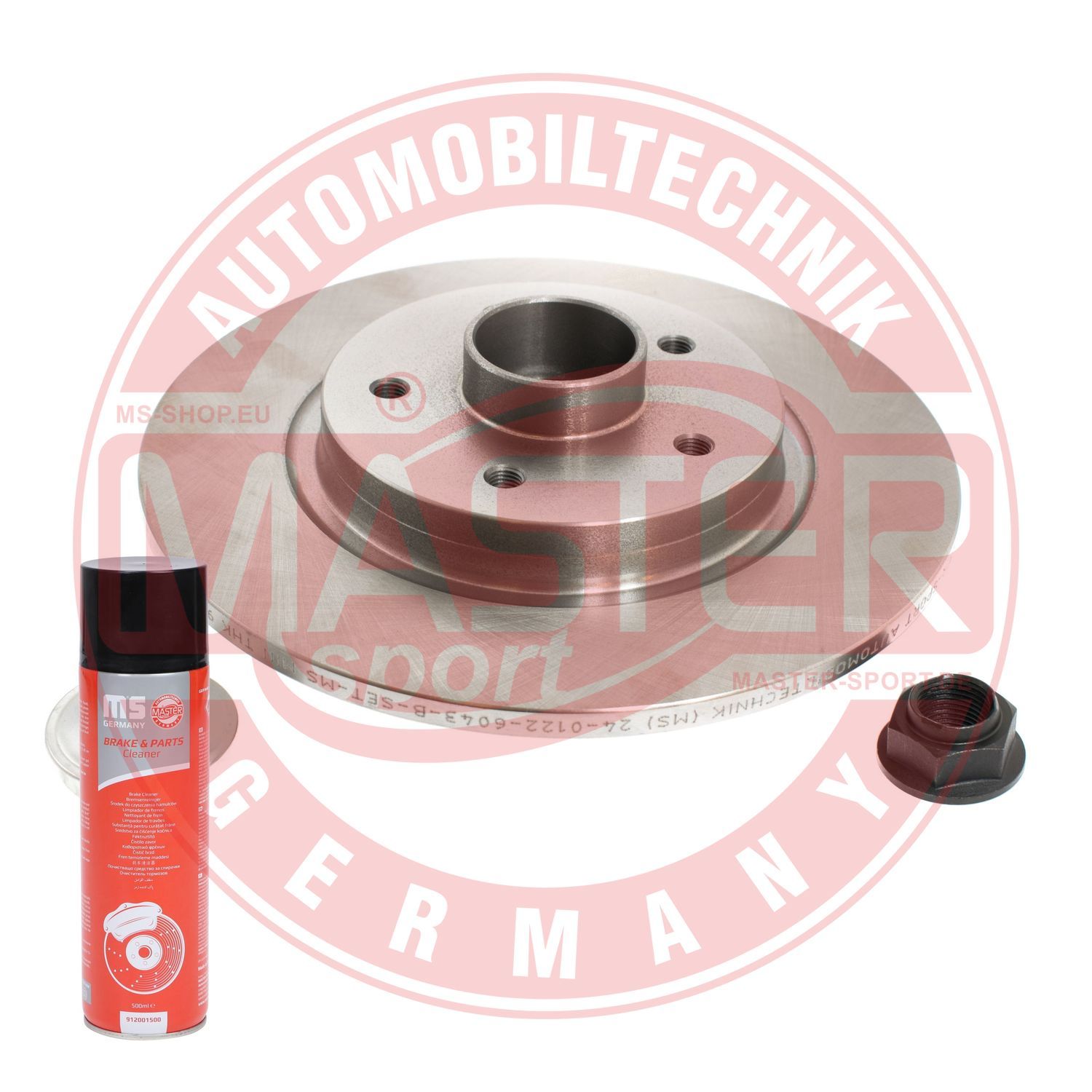 Tarcza hamulcowa MASTER-SPORT GERMANY 2401226043B-PCS-MSP