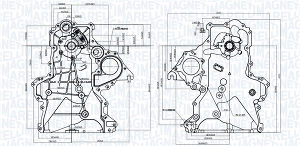 Pompa ulei MAGNETI MARELLI 351516000137