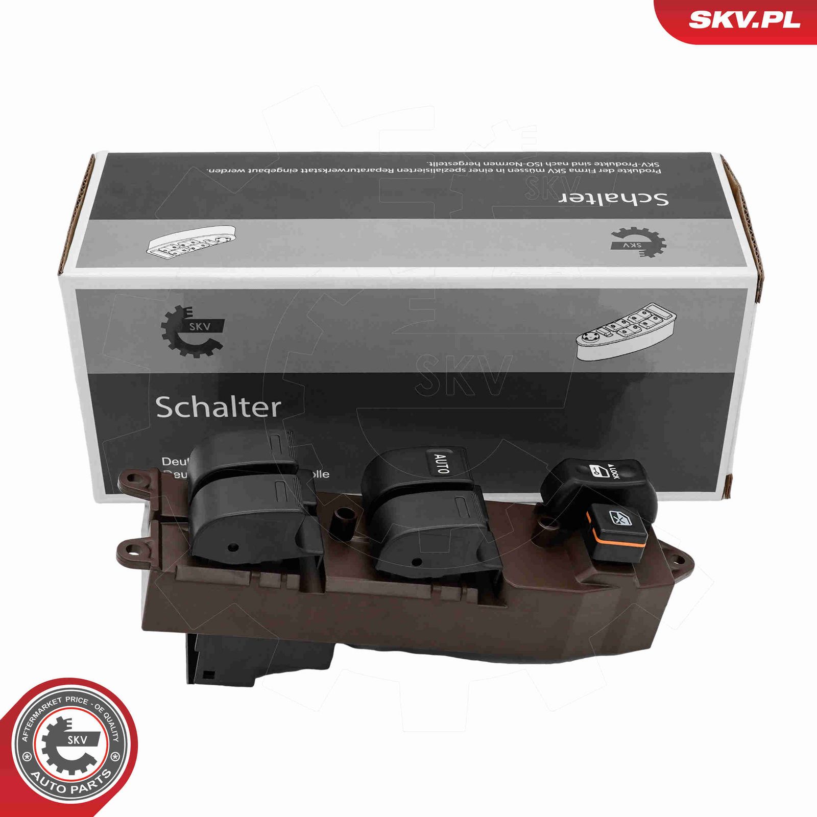 Выключатель, стеклолодъемник