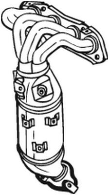 Katalizator BOSAL 2505136120