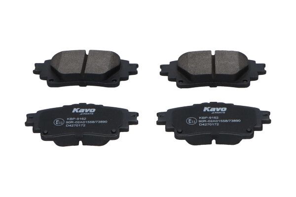 Комплект тормозных колодок, дисковый тормоз