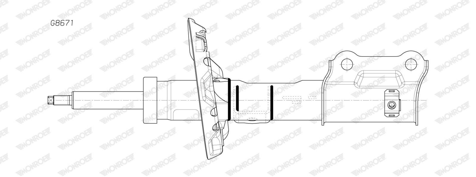 amortizor MONROE G8671