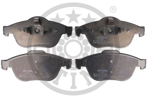 Zestaw klocków hamulcowych, hamulce tarczowe OPTIMAL BP-12130