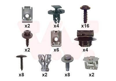 Set montaj, bara protectie VAN WEZEL 4089794