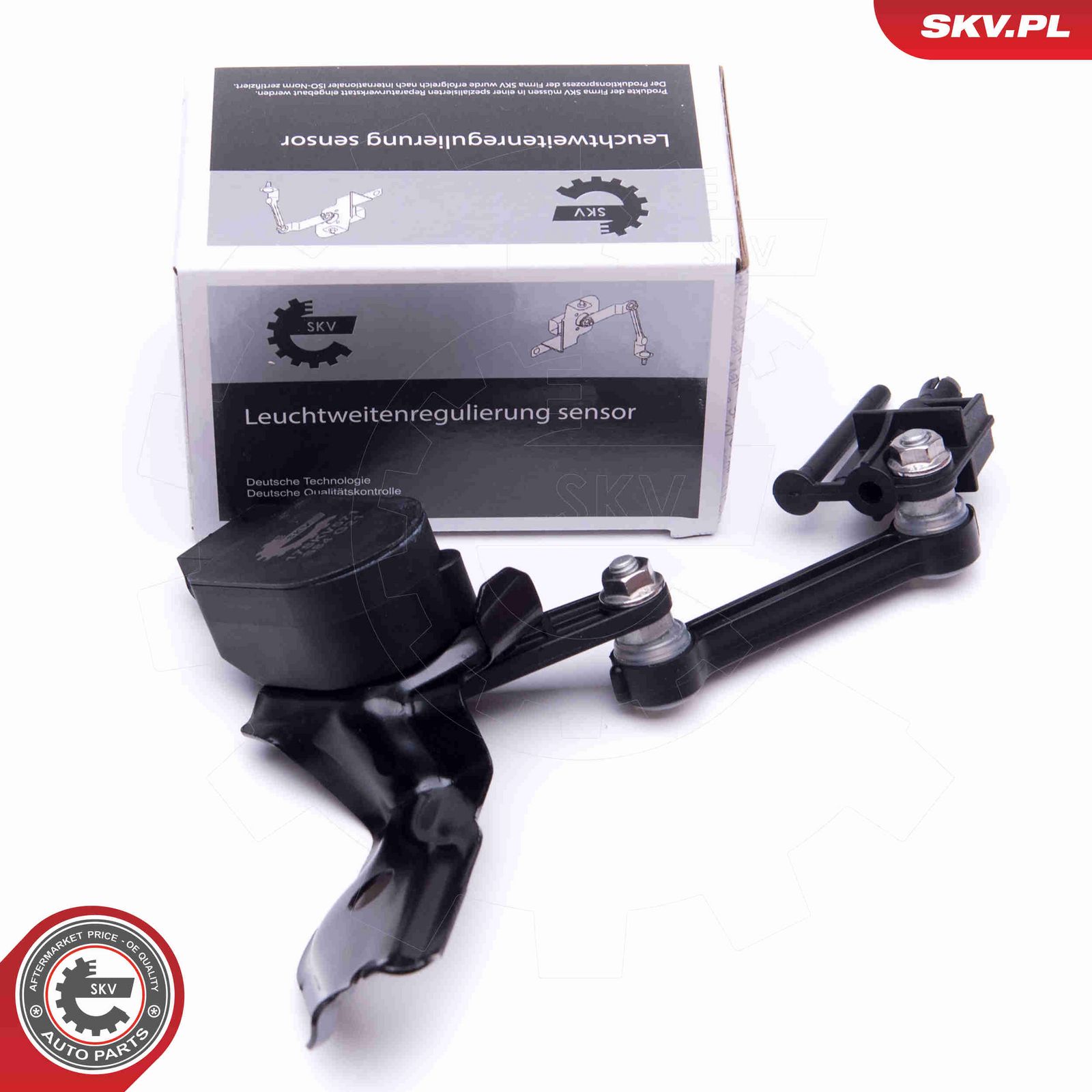 Sensors, lukturu augstuma regulēšana