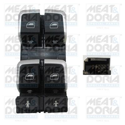 Przełącznik, podnośnik szyby MEAT & DORIA 26161