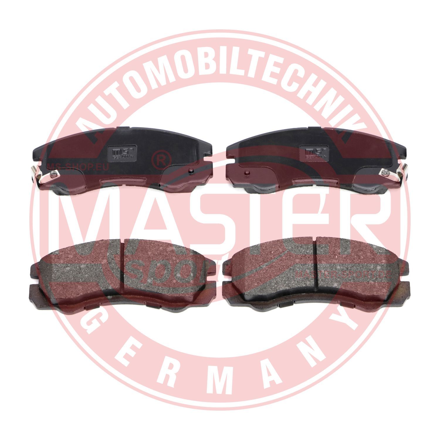 Zestaw klocków hamulcowych, hamulce tarczowe MASTER-SPORT GERMANY 13046059262N-SET-MS