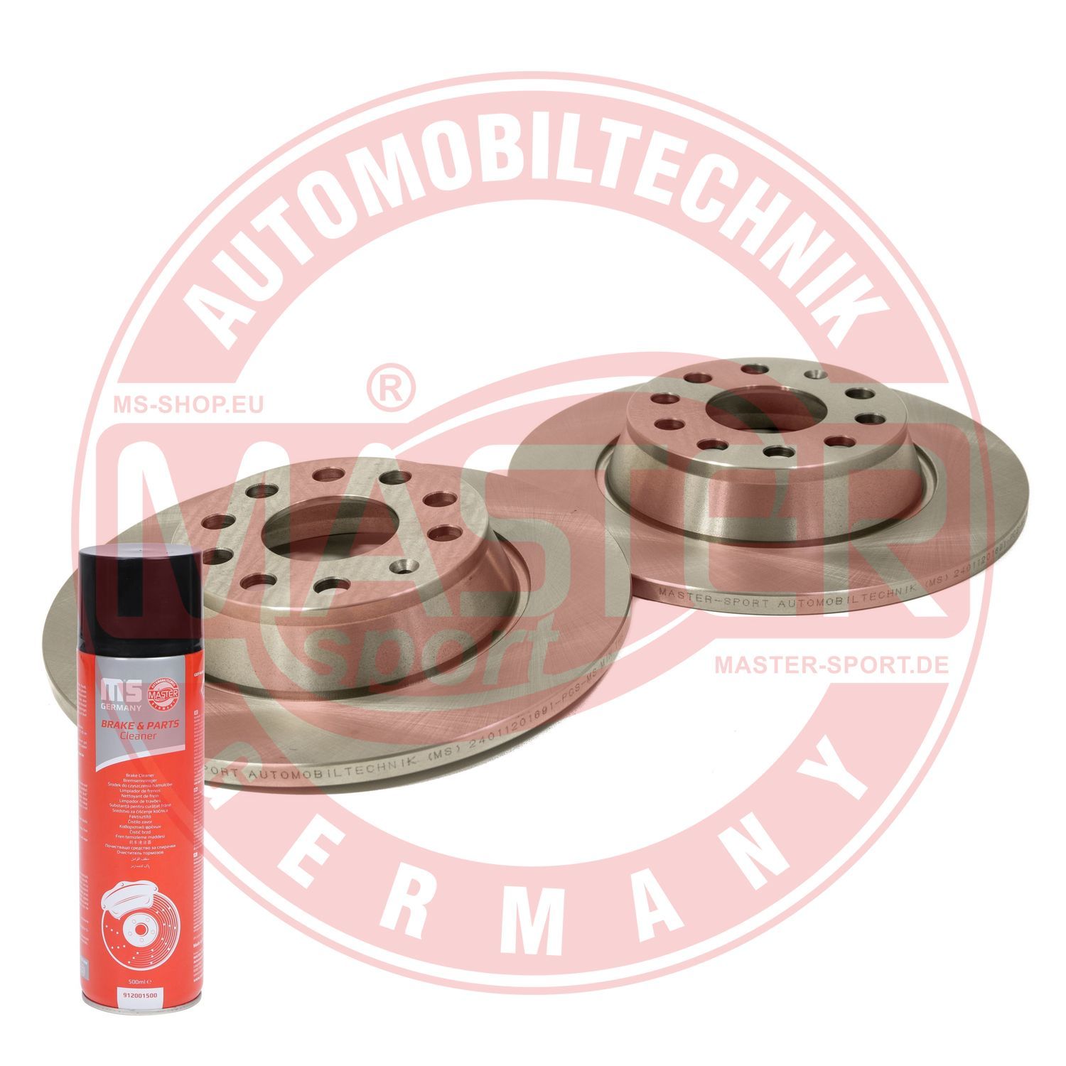 Tarcza hamulcowa MASTER-SPORT GERMANY 24011201691-SET-MSP