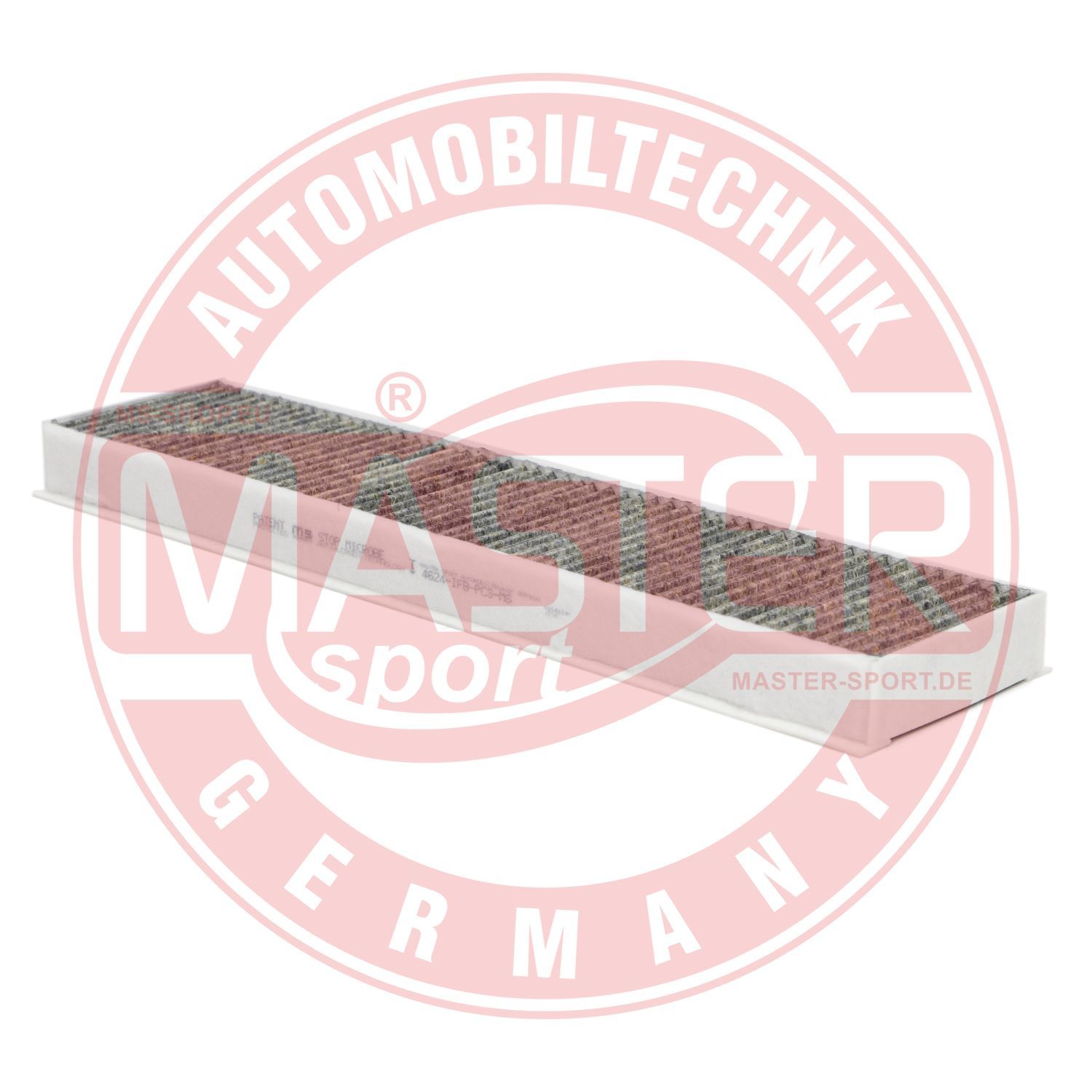 Filtr, wentylacja przestrzeni pasażerskiej MASTER-SPORT GERMANY 4624-IFB-PCS-MS