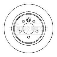 Tarcza hamulcowa BORG & BECK BBD4228