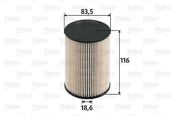 Palivový filter VALEO 587919