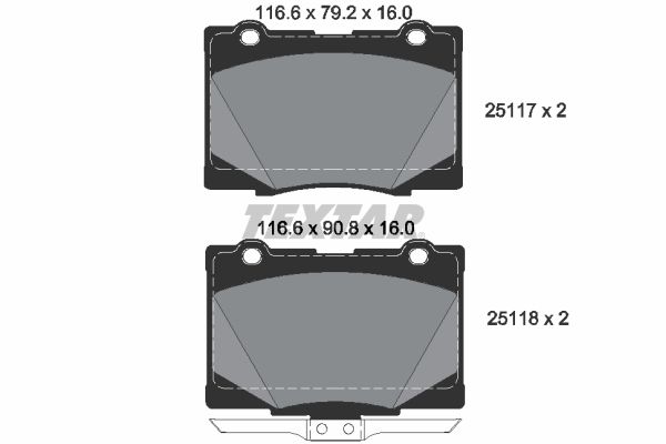 Piduriklotsi komplekt,ketaspidur