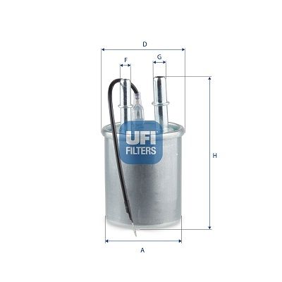 filtru combustibil UFI 31.A42.00