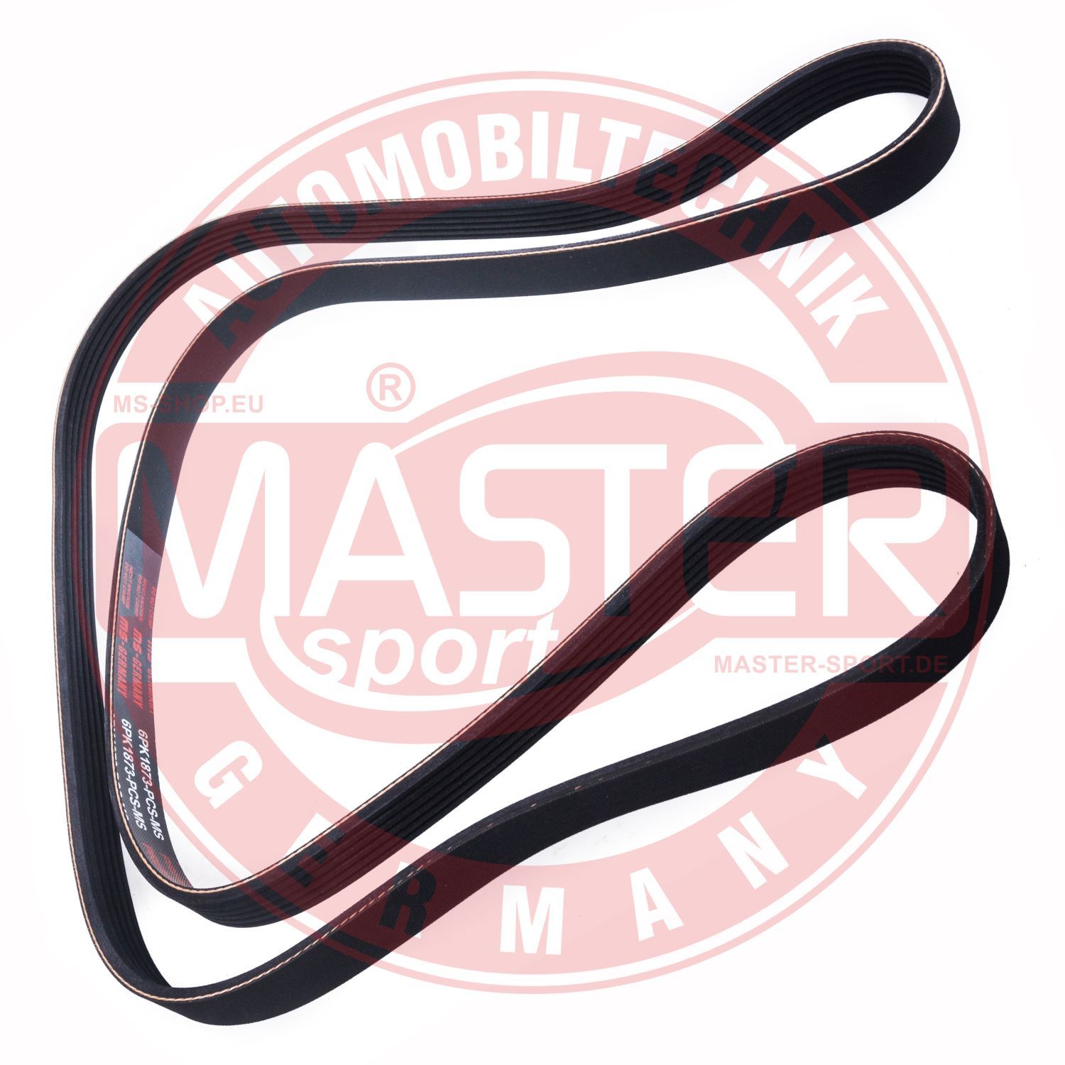 Napinacz, pasek klinowy wielorowkowy MASTER-SPORT GERMANY 6PK1873-PCS-MS