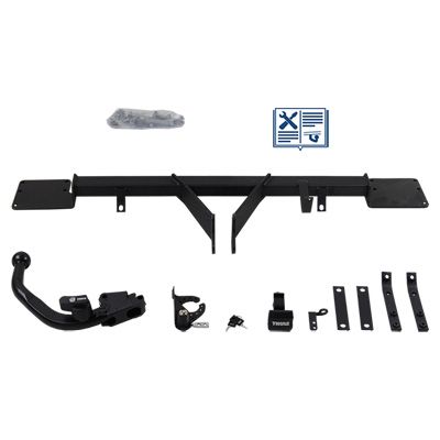 Zestaw zaczepu przyczepy RAMEDER 104375