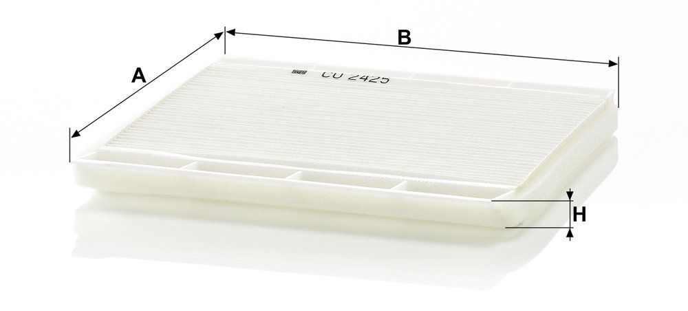 Levně Filtr, vzduch v interiéru MANN-FILTER CU 2425