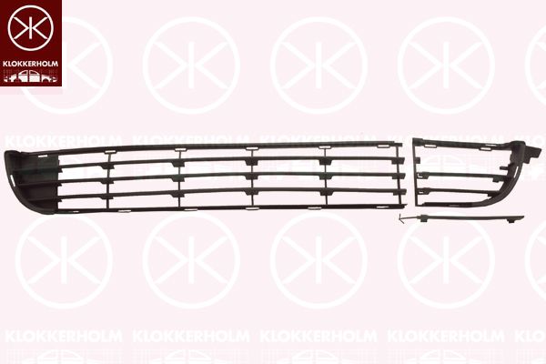 Kratka wentylacyjna, zderzak KLOKKERHOLM 6032914A1