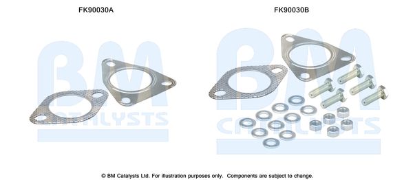 Zestaw montażowy, katalizator BM CATALYSTS FK90030