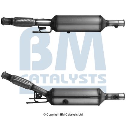 Filtr sadzy / filtr cząstek stałych, układ wydechowy BM CATALYSTS 1606412080