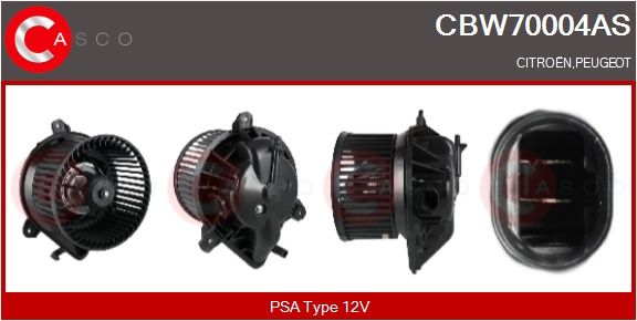 vnitřní ventilátor CASCO CBW70004AS
