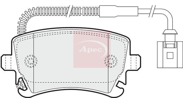 Apec - Rear Brake Pad Set