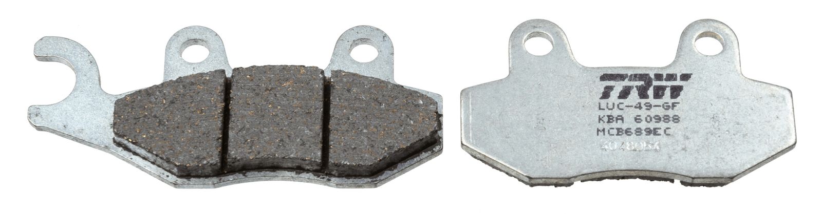 set placute frana,frana disc TRW MCB689EC