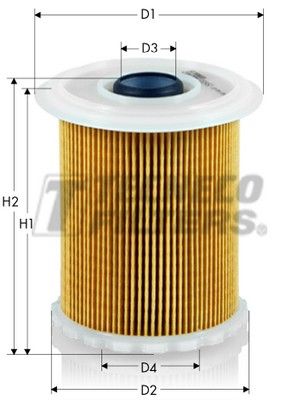 Filtr paliwa TECNECO FILTERS GS0300