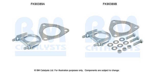 Zestaw montażowy, katalizator BM CATALYSTS FK90389