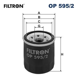 Olejový filtr FILTRON OP 595/2