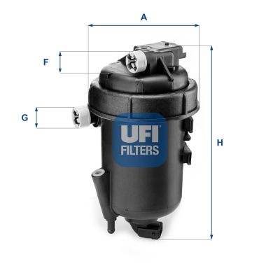 Palivový filter UFI 55.179.00